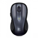 Logitech M510 - Mouse - right-handed - laser - 5 buttons - wireless - 2.4 GHz - USB wireless receiver - black