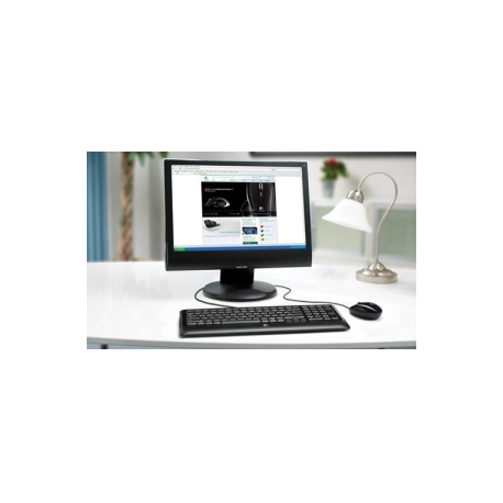 Logitech M510 - Mouse - right-handed - laser - 5 buttons - wireless - 2.4 GHz - USB wireless receiver - black - 9