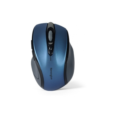 Kensington Pro Fit Mid-Size - Mouse - right-handed - optical - wireless - 2.4 GHz - USB wireless receiver - sapphire blue - 4