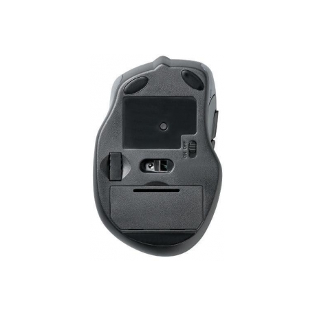 Kensington Pro Fit Mid-Size - Mouse - right-handed - optical - 6 buttons - wireless - 2.4 GHz - USB wireless receiver - black - 1