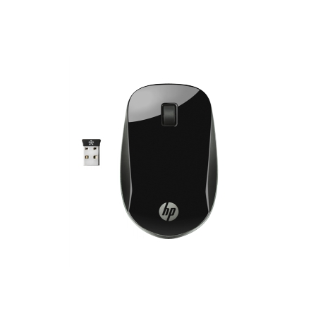 HP Z4000 - Mouse - right and left-handed - optical - 3 buttons - wireless - 2.4 GHz - USB wireless receiver - black - for OMEN X by HP Laptop; Pavilion Gaming Laptop; Spectre x360 Laptop; Stream x360 Laptop - 3