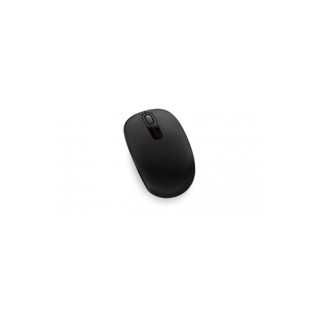 Microsoft Wireless Mobile Mouse 1850 - Mouse - right and left-handed - optical - 3 buttons - wireless - 2.4 GHz - USB wireless receiver - black - 1