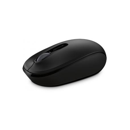 Microsoft Wireless Mobile Mouse 1850 - Mouse - right and left-handed - optical - 3 buttons - wireless - 2.4 GHz - USB wireless receiver - black - 2
