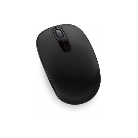 Microsoft Wireless Mobile Mouse 1850 - Mouse - right and left-handed - optical - 3 buttons - wireless - 2.4 GHz - USB wireless receiver - black - 4