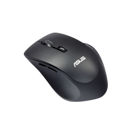 ASUS WT425 - Mouse - right-handed - optical - 6 buttons - wireless - 2.4 GHz - USB wireless receiver - charcoal black - for 15; ROG Strix G15; ROG Zephyrus G14; TUF Gaming F15; F17; FX505; TUF505; ZenBook 13; 14 - 2