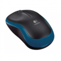 Logitech M185 - Mouse - optical - wireless - 2.4 GHz - USB wireless receiver - blue