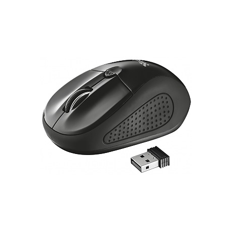 Trust Primo - Mouse - right and left-handed - optical - wireless - USB wireless receiver - 1