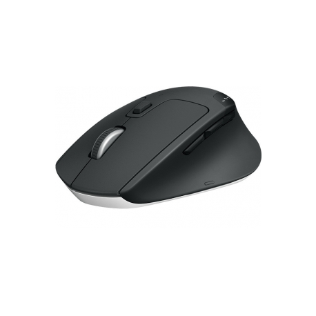 Logitech M720 Triathlon - Mouse - right-handed - optical - 7 buttons - wireless - Bluetooth, 2.4 GHz - USB wireless receiver - 1