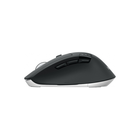 Logitech M720 Triathlon - Mouse - right-handed - optical - 7 buttons - wireless - Bluetooth, 2.4 GHz - USB wireless receiver - 3