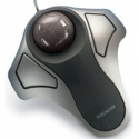 Kensington Orbit Optical Trackball - Trackball - right and left-handed - optical - 2 buttons - wired - USB - silver