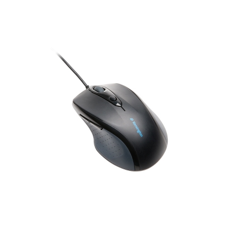 Kensington Pro Fit Full-Size - Mouse - right-handed - optical - 5 buttons - wired - USB - black - 0