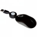 Targus - Mouse - right and left-handed - optical - 3 buttons - wired - USB - black