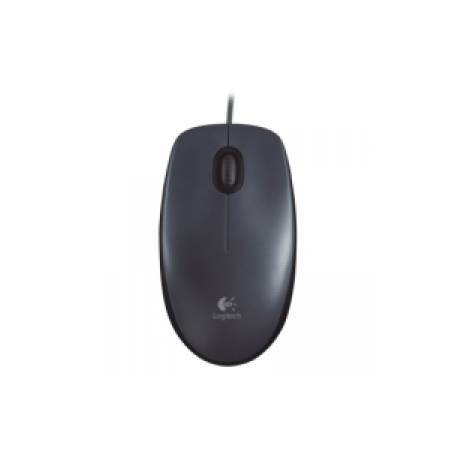 Logitech M90 - Mouse - right and left-handed - optical - wired - USB - 0