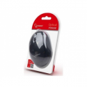 Gembird MUS-U-01 - Mouse - right and left-handed - optical - 3 buttons - wired - USB - black