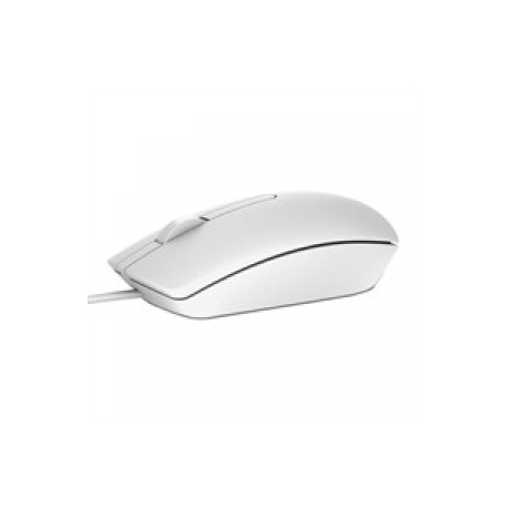 Dell MS116 - Mouse - optical - wired - USB - white - for Latitude 34XX, 53XX, 55XX; OptiPlex 30XX; Precision 3640; Vostro 3681, 3888; XPS 89XX - 1