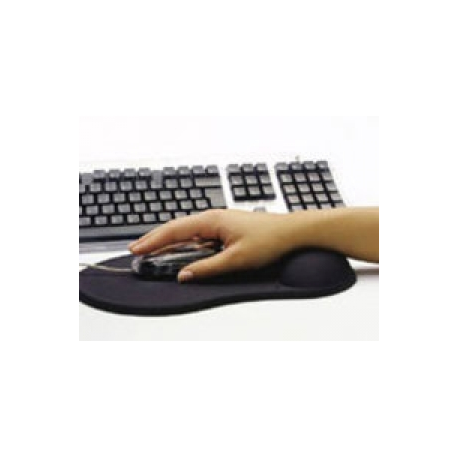 Sandberg - Mouse pad with wrist pillow - black - 0