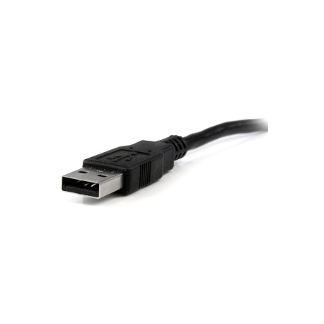 StarTech.com USB to VGA Adapter - 1920x1200 - External Video & Graphics Card - Dual Monitor Display Adapter - Supports Windows (USB2VGAE3) - USB / VGA adapter - TAA Compliant - USB (M) to HD-15 (VGA) (F) - USB 2.0 - 50 cm - 1920 x 1200 (WUXGA) support - grey - for P / N: MXT101MM - 4