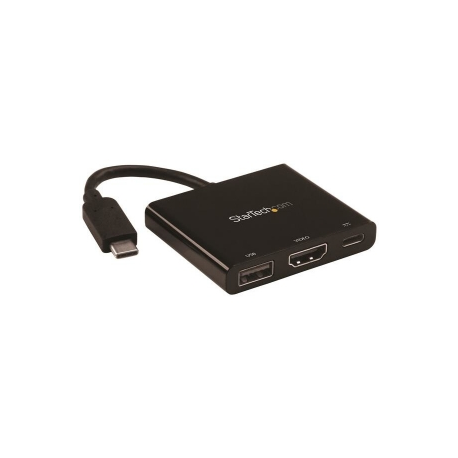 StarTech.com USB-C to HDMI Adapter - 4K 30Hz - Thunderbolt 3 Compatible - with Power Delivery (USB PD) - USB C Adapter Converter (CDP2HDUACP) - Docking station - USB-C / Thunderbolt 3 - HDMI - 1