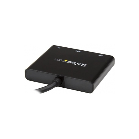 StarTech.com USB-C to HDMI Adapter - 4K 30Hz - Thunderbolt 3 Compatible - with Power Delivery (USB PD) - USB C Adapter Converter (CDP2HDUACP) - Docking station - USB-C / Thunderbolt 3 - HDMI - 4