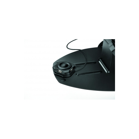 Fellowes Professional Series Laptop Workstation with USB Hub - Notebook stand - with 4-port USB hub - 5