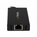 StarTech.com USB 3.0 Hub with Gigabit Ethernet Adapter - 3 Port - NIC - USB Network / LAN Adapter - Windows & Mac Compatible (ST3300GU3B) - Hub - 3 x SuperSpeed USB 3.0 + 1 x 10 / 100 / 1000 - desktop - for P / N: PEXUSB3S2EI, PEXUSB3S42, PEXUSB3S7, SVA5H2NEUA