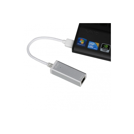 I-Tec USB 3.0 Slim HUB 3 Port + Gigabit Ethernet Adapter - Hub - 3 x SuperSpeed USB 3.0 + 1 x 10 / 100 / 1000 - desktop - 2