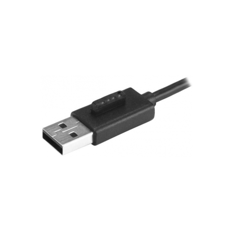 StarTech.com 4 Port USB 2.0 Hub - USB Bus Powered - Portable Multi Port USB 2.0 Splitter and Expander Hub - Small Travel USB Hub (ST4200MINI2) - Hub - 4 x USB 2.0 - desktop - 5