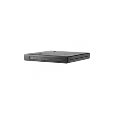 HP - Disk drive - DVD±RW (±R DL) / DVD-RAM - 8x / 8x / 5x - SuperSpeed USB 3.0 - external - jack black - for HP 260 G4; Elite 600 G9; EliteDesk 705 G5; EliteOne 800 G6, 800 G8; ProDesk 405 G4, 405 G8 - 0