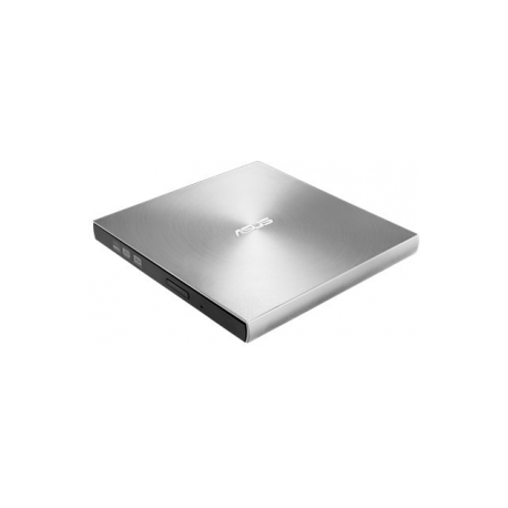 ASUS ZenDrive U7M SDRW-08U7M-U - Disk drive - DVD±RW (±R DL)  /  DVD-RAM - 8x / 8x / 5x - USB 2.0 - external - silver - 3