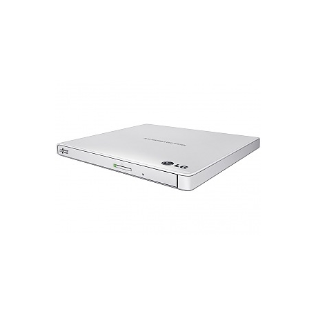 LG GP57EW40 - Disk drive - DVD±RW (±R DL)  /  DVD-RAM - 8x / 8x / 5x - USB 2.0 - external - white - 0
