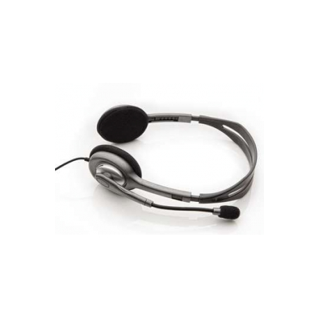 Logitech Stereo Headset H110 - Headset - on-ear - wired - 0