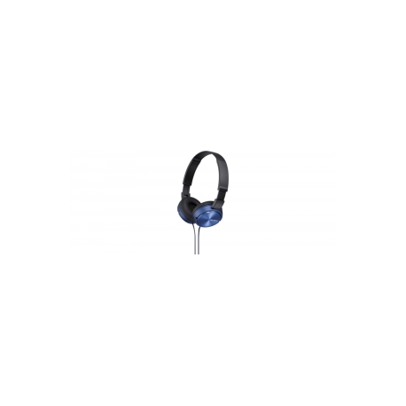 Sony MDR-ZX310APL - Headphones with mic - full size - wired - 3.5 mm jack - blue - 1