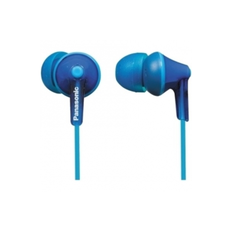 Panasonic RP-HJE125E-A - Ergofit - earphones - in-ear - wired - 3.5 mm jack - blue - 0