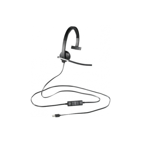 Logitech USB Headset Mono H650e - Headset - on-ear - wired - 1