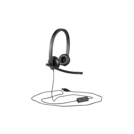 Logitech USB Headset H570e - Headset - on-ear - wired - 0