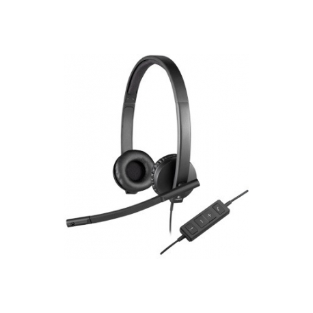 Logitech USB Headset H570e - Headset - on-ear - wired - 8