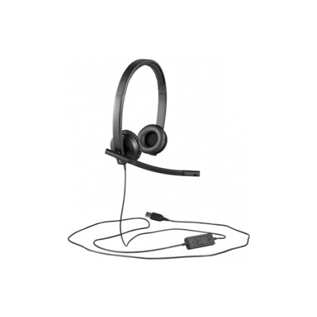 Logitech USB Headset H570e - Headset - on-ear - wired - 10