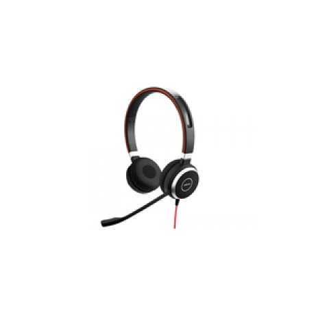 Jabra Evolve 40 UC stereo - Headset - on-ear - wired - 3.5 mm jack - 0