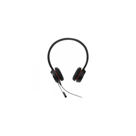 Jabra Evolve 30 II UC stereo - Headset - on-ear - wired - 3.5 mm jack - 0
