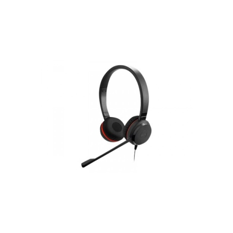 Jabra Evolve 30 II UC stereo - Headset - on-ear - wired - 3.5 mm jack - 1
