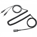 Poly - AV  /  multimedia cable - stereo mini jack (M) - black