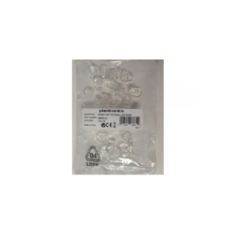 Poly - Eartip (pack of 25) - for CS 540, 540A; Savi W440, W440-M, W740, W740 / A, W740 / A-M, W740-M - 0