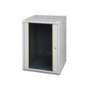 DIGITUS SoHoline DN-19 12U-6 / 6 - Cabinet - wall mountable - grey, RAL 7035 - 12U - 19"