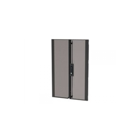 APC - Rack door - black - 20U - for NetShelter SX Colocation 2 x 20U Enclosure with Sides - 0