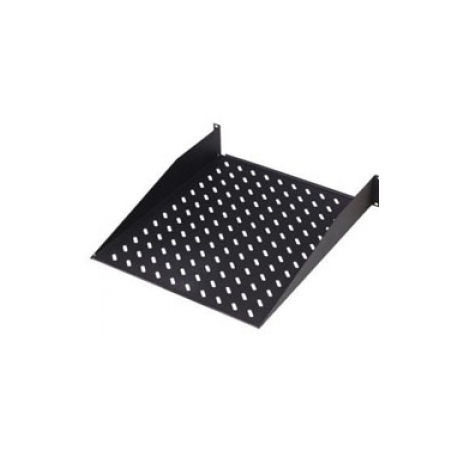 Digitus DN-19 TRAY-2-SW - Rack shelf - RAL 9005 - 2U - 19" - 0