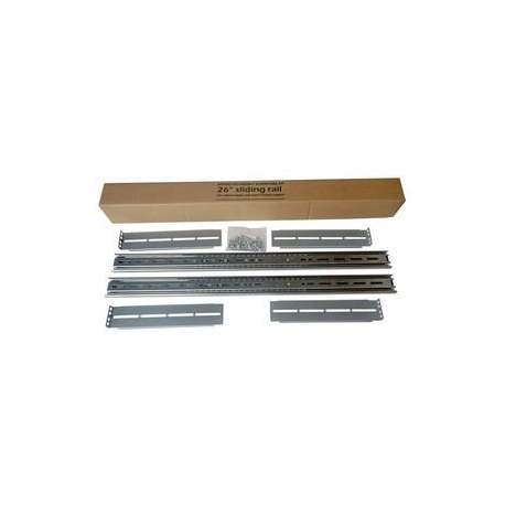 Netrack - Rack mounting rails - silver - 4U - 19" - 0