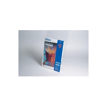 Epson Photo Quality Ink Jet Paper - Matte - coated - pure white - A4 (210 x 297 mm) - 102 g / m² - 100 sheet(s) paper - for EcoTank ET-2810, 2815, 2825, 2826, 2850, 2851, 2856, 4800, 4850; SureColor SC-P700, P900 - 4