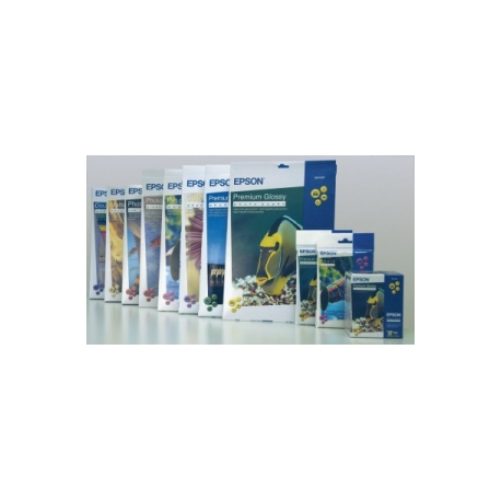 Epson Photo Quality Ink Jet Paper - Matte - coated - pure white - A4 (210 x 297 mm) - 102 g / m² - 100 sheet(s) paper - for EcoTank ET-2810, 2815, 2825, 2826, 2850, 2851, 2856, 4800, 4850; SureColor SC-P700, P900 - 5