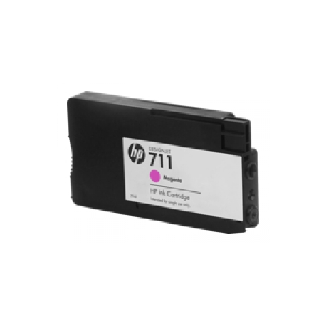 HP 711 - 29 ml - magenta - original - DesignJet - ink cartridge - for DesignJet T100, T120, T120 ePrinter, T125, T130, T520, T520 ePrinter, T525, T530 - 0
