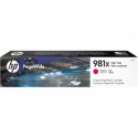 HP 981X - 116 ml - High Yield - magenta - original - PageWide - ink cartridge - for PageWide Enterprise Color MFP 586; PageWide Managed Color E55650
